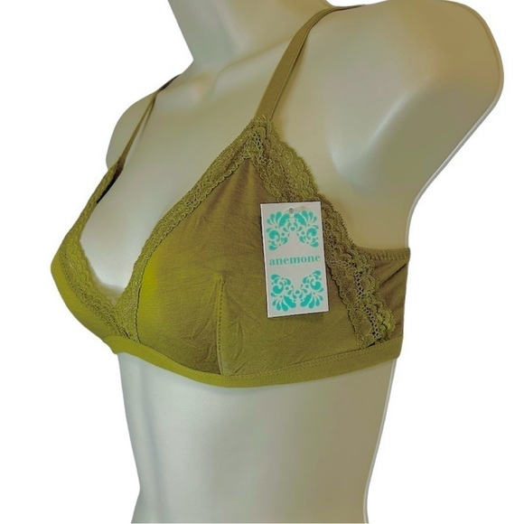 Olive bralette. NWT. Sizes S,M,L - Picture 5 of 7